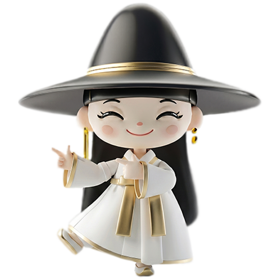 사주 안내 캐릭터 자야